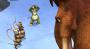 Wie der Name schon sagt, wird es in Ice Age: Dawn of the Dinosaurs eisig. Im Spiel steuert ihr Sid, Diego, Manny und noch einige andere Charaktere aus dem gleichnamigen Film durch eine prähistorische Eiswüste.