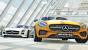 <strong>Sternstunde:</strong> Yamauchi ist Mercedes-Fan, der SLS AMG (links im Bild) zierte das GT 5 -Cover. Nachfolger des SLS ist der AMG GT (rechts). (PS4)
