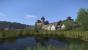 Kingdom Come: Deliverance, Beta - Malerischer geht's kaum! Burg und Dorf Talmberg bei herrlichem Sonnenschein.