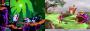 <strong>Zwei Klassenclowns des Jahrgangs 1994:</strong> Earthworm Jim (links) veräppelt gekonnt das Science-Fiction-Genre. The Legend of Kyrandia 3 (rechts) nutzt Sitcom-Elemente, wie ein übertrieben lachendes Publikum.