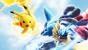 <strong>Wehrhaft:</strong> Pikachu ist der absolute Dauerbrenner unter den Pokémon und steht ständig unter Strom. Eigentlich ist er putzig, aber im Kampf wird er schnell zum gefährlichen Gegner! (Wii U)