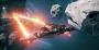 Everspace (beta): Wir nehmen feindliche Abwehrtürme aufs Korn, bevor diese unseren Jäger auseinander nehmen.
