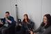 Die Redakteure Thomas und Chris sowie Volontärin Paula und Praktikantin Kristina spielen gemeinsam Playlink: That's You.
