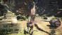 Monster Hunter World - Bogen - Der Parabelschuss lässt kleine Projektile herabregnen.