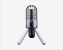 USB-Mikrofon für Broadcaster für den Schreibtisch: Samson Meteor.