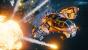 Im Weltraum-Abenteuer Everspace auf der Switch bereist ihr aus der Cockpit-Sicht die Galaxie. Euer Raumschiff könnt ihr mit verschiedenen Waffen be­stücken, die ihr als Belohnung für erfüllte Aufgaben erhaltet oder während eures Abenteuers findet. Beim Bildschirmtod verliert ihr das alles aber wieder.