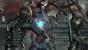 Dead Space verzichtet auf ein HUD und verlegt sämtliche Bildschirmanzeigen direkt ins Spiel. Die Lebensenergie zeigt der hier gelbe Balken auf dem Rücken an.&nbsp;
