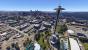 Die Welt mit Google Earth VR zu erkunden ist ein ganz besonderes Erlebnis. Hier fliegen wir gerade über Seattle und schauen uns die berühmte "Space Needle" an.