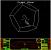 Beim Andocken einer Orbitalstation müssen wir den richtigen Anflugwinkel finden und uns mit der rotierenden Öffnung bewegen. Wer genügend Credits hat, kauft sich den extrem hilfreichen Docking-Computer (Screenshot: BBC Micro).
