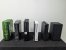 Von links nach rechts: Die originale Xbox, die Xbox 360 Elite, die Xbox One, die Xbox One S, die Xbox One X und die Xbox Series X.