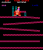 Donkey Kong zerstört danach die zuvor sorgsam aufgebauten Träger, sodass diese in schrägen Ebenen nach unten zeigen. Das demonstriert die Kraft des Primaten. Mit ihm ist nicht zu spaßen!