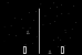 Wer schafft es am häufigsten durchs Asteroidenfeld? Im Atari-Arcade-Automaten Space Race von 1973 rasen zwei Raumschiffe um die Wette.