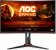 <strong>Top-Alternative zum Samsung Odyssey:</strong> AOC Curved Gaming-Monitor mit 27 Zoll, Full HD-Auflösung, 0,5 ms Reaktionszeit und 240 Hz.