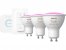 Das Philips Hue Starter Set mit 3 GU10-Lampen, Hue Bridgte und Dimmschalter gibt es bei Media Markt jetzt deutlich günstiger zu kaufen.