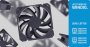 Beispiel Alphacool Core: Es gibt 120mm- und 140mm-Modelle mit jeweils verschiedener maximaler Drehzahl.