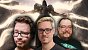Unsere kurzsichtigen Beta-Tester für Diablo 4. Von links nach rechts: Felix, Chris und Matthias. Nicht im Bild: Domi. Der trägt nämlich keine Brille und durfte deshalb nicht mit aufs Motiv.