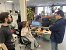 Das neu gegründete Indie-Studio Abduct Media (hier im Gespräch mit PCG) ist ebenfalls in Lochmanns Coworking Space beheimatet. Derzeit arbeiten sie am VR-Spiel "Interdimensional Mailmen".
