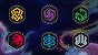 Die sechs Tintenfarben aus dem Disney Lorcana TCG sind Bernstein, Amethyst, Smaragd, Rubin, Saphir und Stahl.