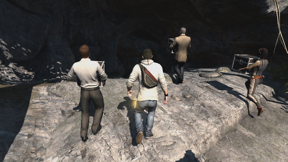 Desmond und Begleiter in Assassin's Creed 3