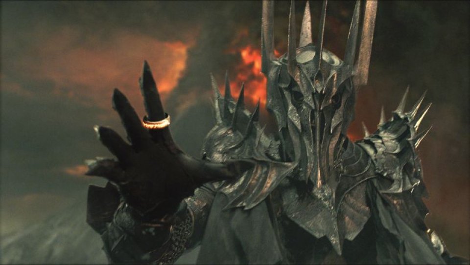 Sauron aus den Kinofilmen.