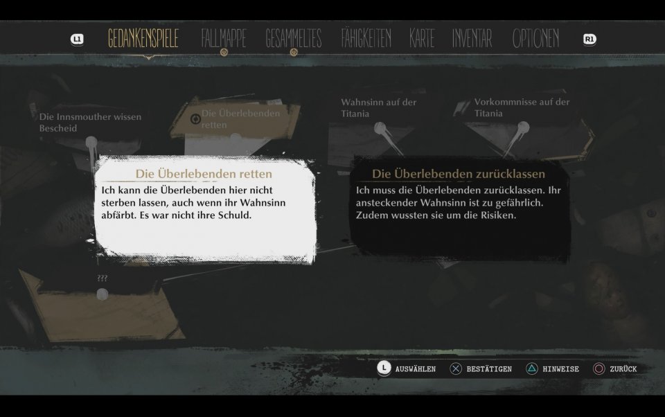 Leben oder Tod - in The Sinking City habt ihr die Wahl.