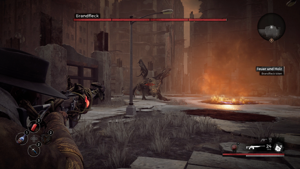 Die Bosse in Remnant: From The Ashes sind oft beeindruckender Statur und verlangen euch alles ab.