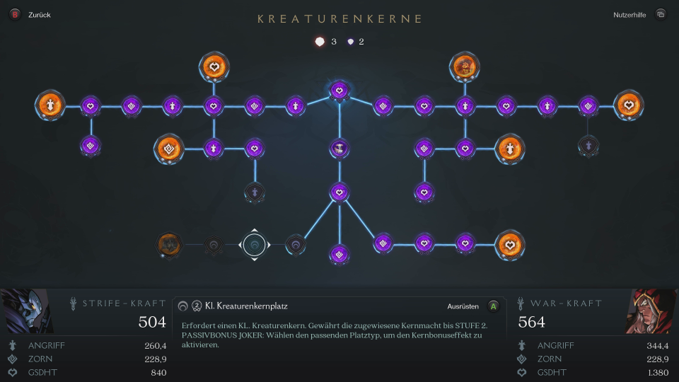 Das Skillsystem ist zwar eigentlich interessant, aber nicht wirklich gut umgesetzt.