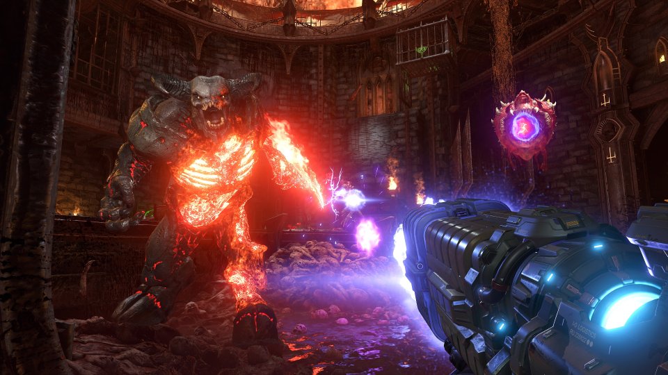 Intensive Kämpfe hat id Software schon lange drauf. Zeit, sie mit etwas Neuem zu kombinieren!