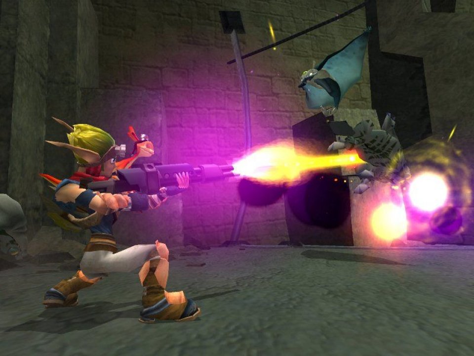 Debüt bei Naughty Dog: Technisch als auch im Hinblick auf seine witzige Geschichte zählt das von Amy Hennig und Jason Rubin koordinierte Jak 3 zum Besten, was die Playstation 2 in Sachen Jump’n’Runs zu bieten hat. <br> &nbsp;