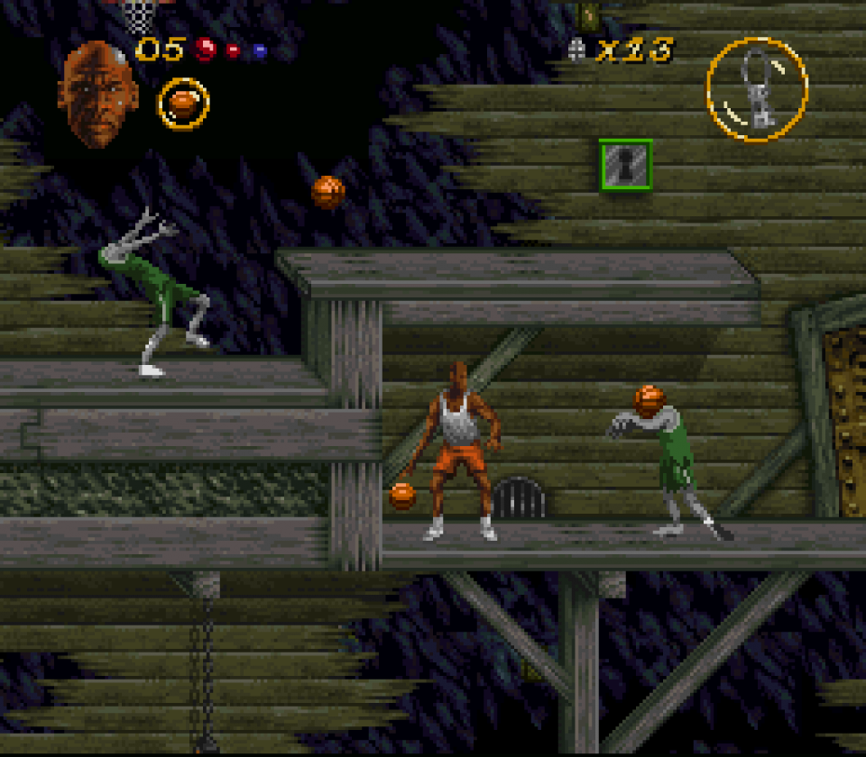 Im SNES-Plattformer Michael Jordan: Chaos in the Windy City hatte Hennig die Rolle der Spieldesignerin inne. Der ganz große Wurf war das 16-Bit-Spiel allerdings noch nicht. <br> &nbsp;