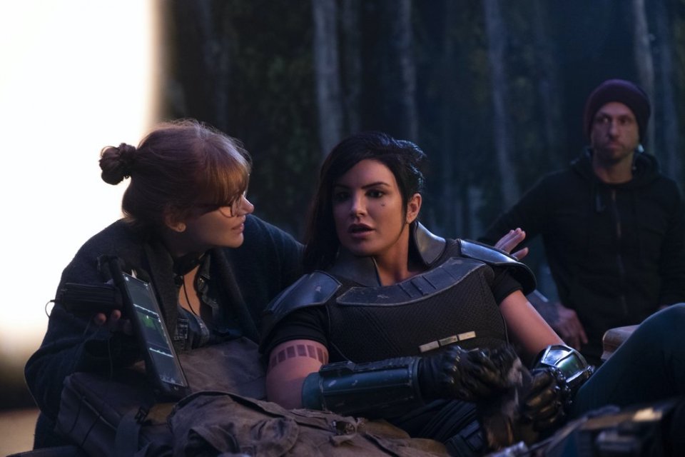 Gina Carano in The Mandalorian