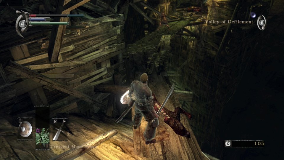 Kein Gebiet in Demon's Souls wirkt hässlicher und unangenehmer als das Tal der Schändung. <br> &nbsp;