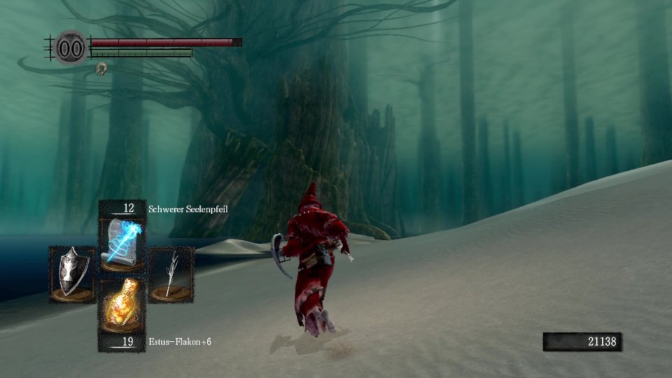 Wer sich durch den dicken hohlen Baum in Dark Souls kämpfte, der wurde mit der wunderschönen Aussicht des Aschesees belohnt.