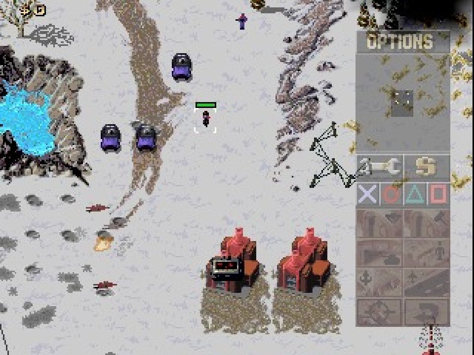 Command &amp; Conquer: Alarmstufe Rot erschien im November 1997 auch für die erste PlayStation. Überraschenderweise kommandierte es sich mit dem Controller passabel und das Spiel fand trotz grafischer Einschränkungen seine Abnehmer.<br> &nbsp; (1)