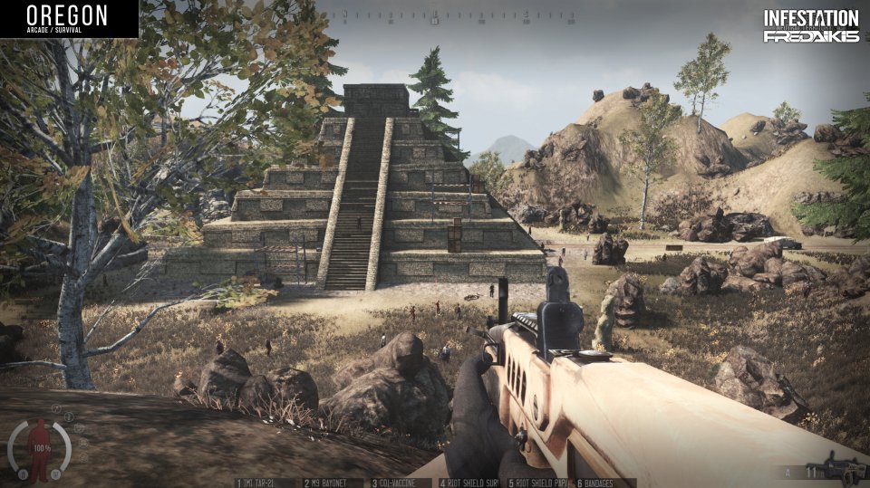 Die MMO-Welt von Infestation Survivor Series ist ausgestorben. In Spitzenzeiten sind noch etwa 50 Spieler gleichzeitig online.