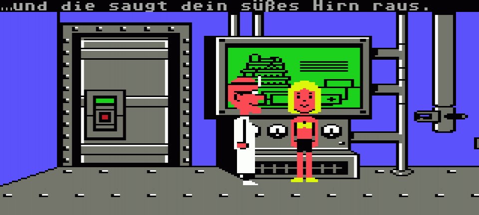 Wie im Film! Die erste Cut-Scene.