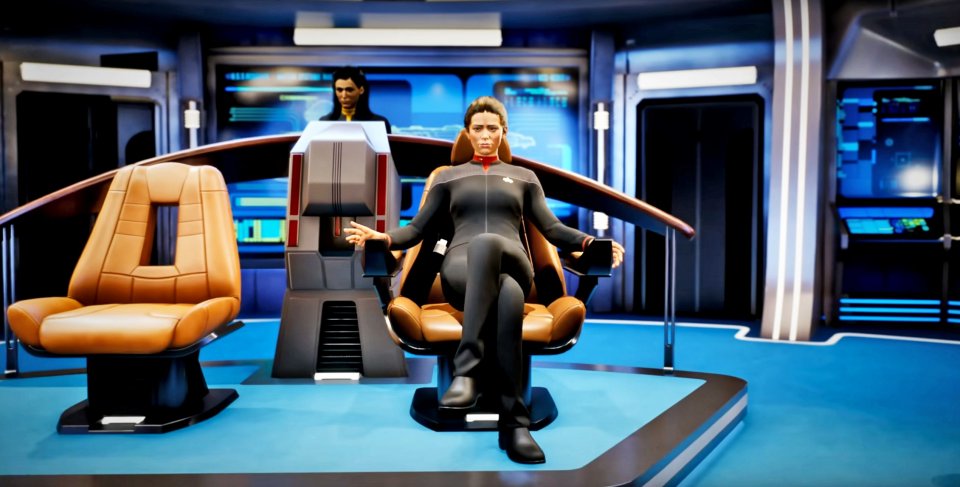 Wie Riker schon in Sinnlos im Weltraum sagte: „Ich will au ma Captain sein.“ &nbsp;Protago-nistin Jara ist zwar eigentlich nur Offizier, darf aber offenbar ab und an Chef spielen.