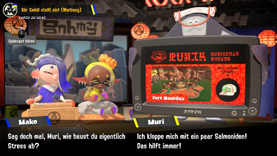Die News-Cast-Duo der Vorgänger-Titel wurden durch ein Trio ersetzt. Sagt 'Hallo' zu Mako, Muri und Mantaro von Surimi Syndicate!