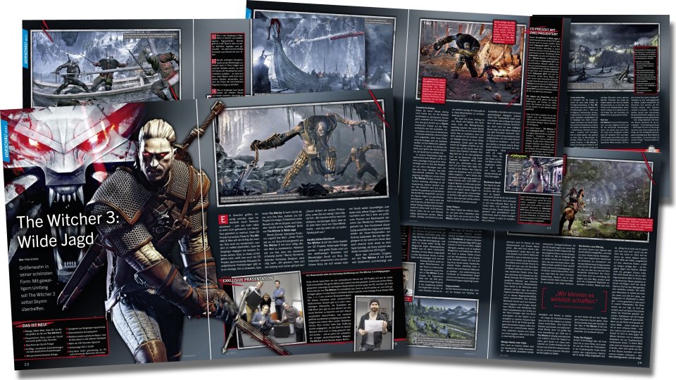 Exklusive Titelstory: Wir zählen weltweit zu den ersten Redaktionen, die The Witcher 3 noch vor der Ankündigung in Aktion erleben.