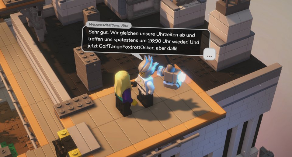 Das Spiel kommt hinsichtlich Humor sogar damit durch, ein codiertes 'get the f*ck out' einzubauen.&nbsp;