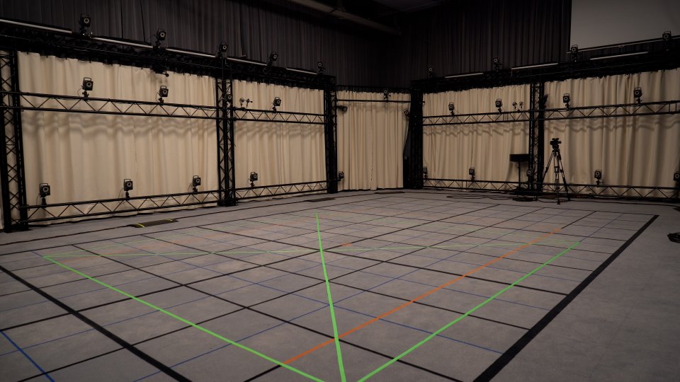 Das Motion-Capture-Studio wird öfters auch anderen Medienschaffenden zur Verfügung gestellt.