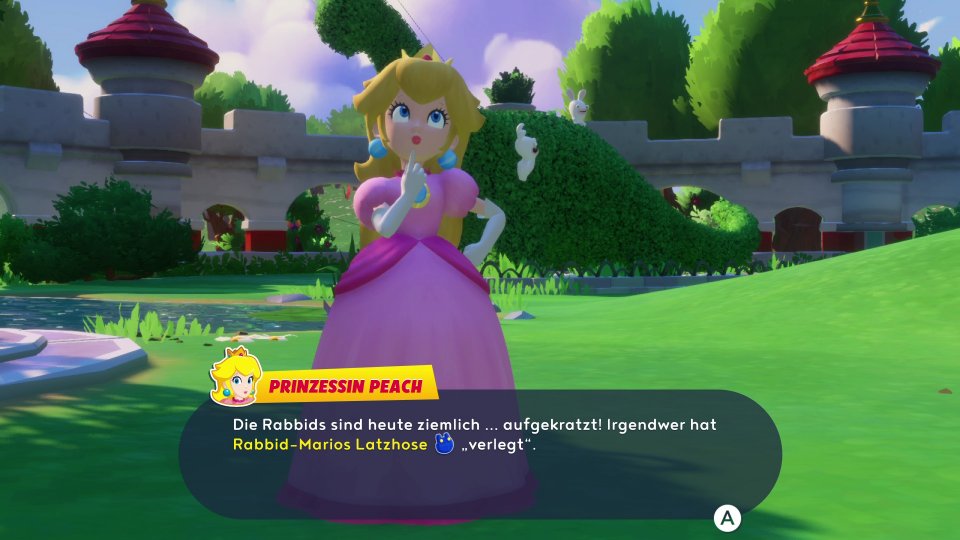 Prinzessin Peach und Co, haben nicht sonderlich viel Einfluss auf die Handlung.