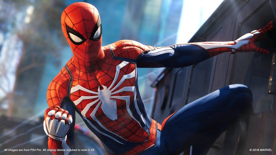 Spider-Man im neuen Blockbuster-Spiel für die Playstation 5.