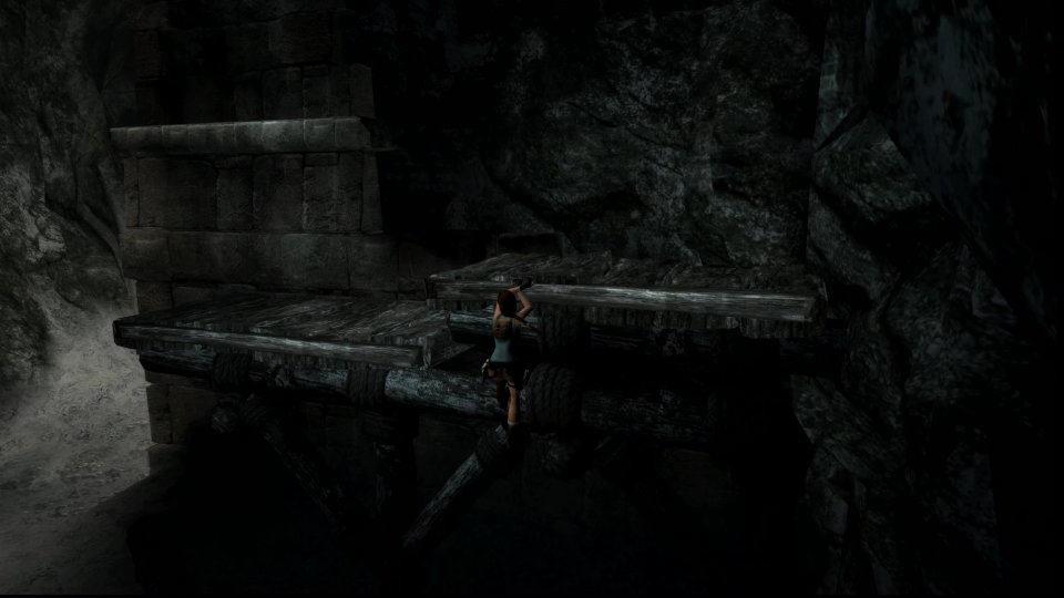 Dank Third-Person-Perspektive klettert es sich in Tomb Raider Anniversary (2007) leicht und unbeschwert.