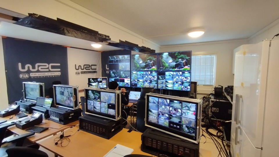 Die Regie des Live-Streaming-Dienstes WRC+ auf einen Blick
