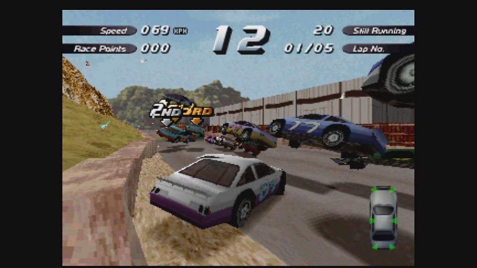 Crash in Destruction Derby 2