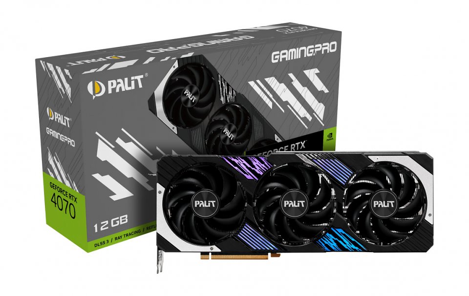 Palit GeForce RTX 4070 GamingPro