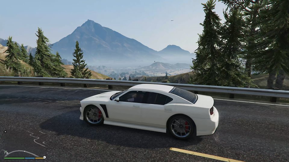 Blick auf den Mt. Chiliad in GTA 5