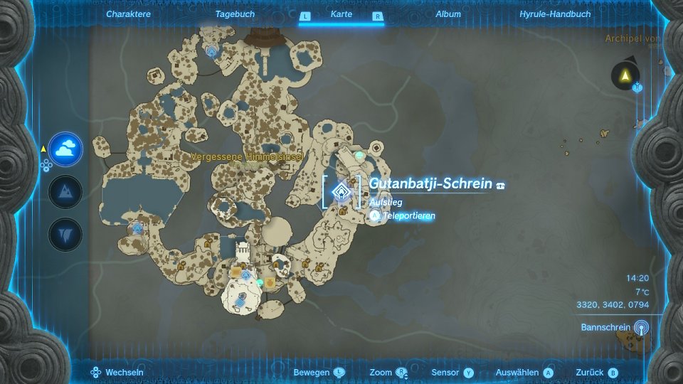 Zelda: Tears of the Kingdom Guide: Alle Schreine - Fundort & Lösung
