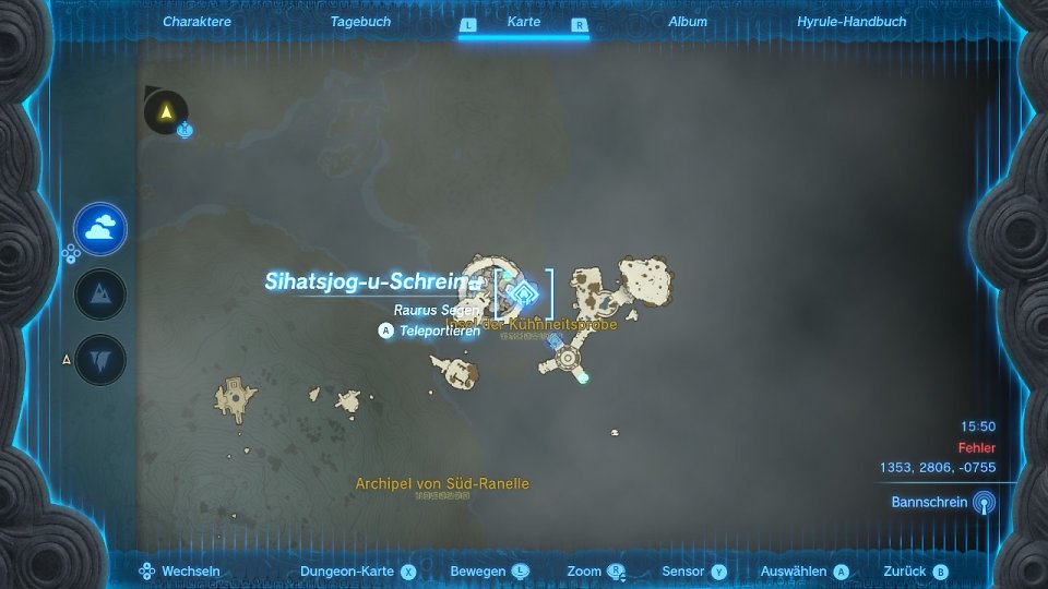 Zelda: Tears of the Kingdom Guide: Alle Schreine - Fundort & Lösung